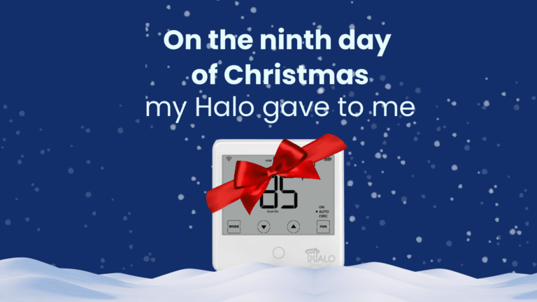 On the ninth day of Christmas | Smart heating controls